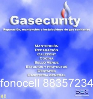 gasecurity prestadores de Servicio tecnico en Chile en Macul |  arreglo de calefont en macul , junkers,medemsa.splendid