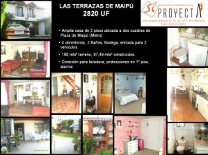 Pamela Devia prestadores de Servicio tecnico en Chile en Maip&uacute; |  CASA DE 4 DORMITORIOS, 2 BA&Ntilde;OS, GRAN CASA Y A 3 CUADRAS DE PLAZA Y METRO MAIP&Uacute;