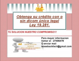 claudia prestadores de Servicio tecnico en Chile en Maule |  Creditos con o sin dicom unico legal no se deje engañar unica empresa , Le ofrecemos una alternativa seria y eficaz