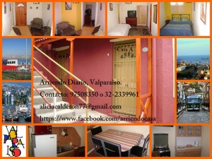 Alicia Calderon prestadores de Servicio tecnico en Chile en Valpara&iacute;so |  Casa vacacional se arrienda diario, valparaiso, 1 ambiente, costa, Avenida alemania, valparaiso, central, independiente, renovada, wifi