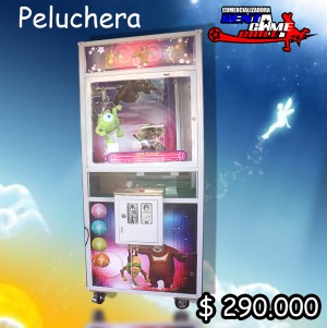 RENTAGAME CHILE prestadores de Servicio tecnico en Chile en Cholchol |  Peluchera novedad de rentagame   precio: $ 290.000, Maquinas de juego
