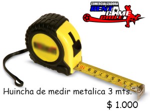 RENTAGAME CHILE prestadores de Servicio tecnico en Chile en Copiap&oacute; |  Huincha de medir metalica 3 mts./precio oferta: $ 1.000, Materiales