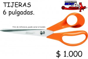RENTAGAME CHILE prestadores de Servicio tecnico en Chile en El Belloto |  Tijeras 6 pulgadas/ precio oferta rentagame chile$ 1.000, Materiales