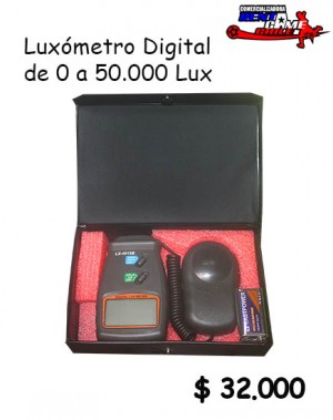 RENTAGAME CHILE prestadores de Servicio tecnico en Chile en Santiago |  Luxometro digital de 0 a 50.000 lux/precio: $ 32.000, Oferta de rentagame chile