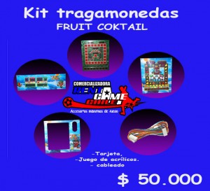 RENTAGAME CHILE prestadores de Servicio tecnico en Chile en La Cisterna |  Kit tragamonedas fruit coktail precio oferta $ 50.000, Maquinas de juego, novedosas y precios convenientes