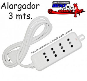 Rentagame chile prestadores de Servicio tecnico en Chile en La Cisterna |  Alargador 3 mts/ 4 tomas de corriente rentagame/envios a todo chile, Rentagame: maquinas de juego,accesorios, repuestos y serv. tecnico