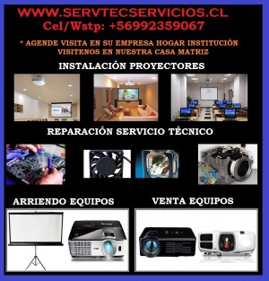 Servtec Servicios prestadores de Servicio tecnico en Chile en Vi&ntilde;a del Mar |  Reparaci&oacute;n proyectores data show epson nec viewsonic benq samsung sony, Vi&ntilde;a del mar valparaiso re&ntilde;aca quilpue villa alemana con con