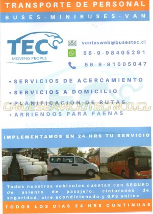Transporte estación  prestadores de Servicio tecnico en Chile en Estaci&oacute;n Central |  Servicio transporte de personal para empresas buses, minibuses, van., Traslado de personal, arriendo de buses, minibuses y van