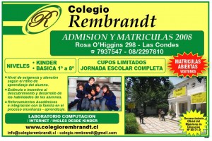  prestadores de Servicio tecnico en Chile en Las Condes |  Colegio Rembrandt de Las Condes, Colegio Personalizado, excelencia m&aacute;x.15 alumnos por curso - Psicopedagogos