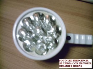 ALBERTO prestadores de Servicio tecnico en Chile en Santiago |  LAMPARA DE EMERGENCIA>>10 HORAS DE ILUMINACION, � Cortes de Luz, utilice este Excelente Foco de Emergencia! 