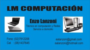 Enzo Lanzoni prestadores de Servicio tecnico en Chile en Pe&ntilde;alol&eacute;n |  Comparta Internet e impresoras en su hogar o empresa por cable o wifi , Configuraci&oacute;n de red, computadores e impresoras por cable o wifi