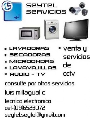 seytel servicios prestadores de Servicio tecnico en Chile en Cerro Navia |  ******servicio tecnico **********, servicios y reparaciones en electr&oacute;nica y linea blanca